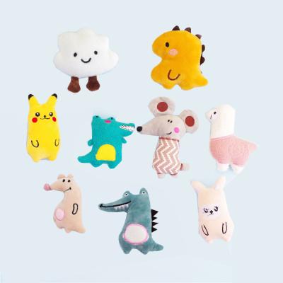 China Viable Animal Squeaky Toy Stuffed Plush Fascinator Chew Dog Toy Various Shape Model for sale