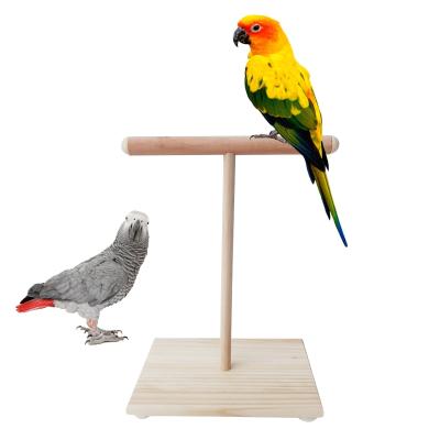 China Stocked Bird Swinging Chewing Polyester Bird Bar Parrot Perch Rest Holder for sale