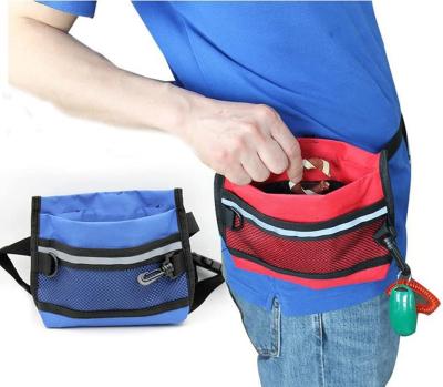 China Durable Nylon Dog Treat Bag Pocket Portable Training Bag For Outdoor Walking Training for sale