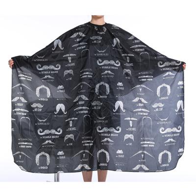 China Logo Hair Salon Shawl, Waterproof Hot Selling Professional Custom Hair Cutting Shawl and Apron Hairdressing Cape for sale