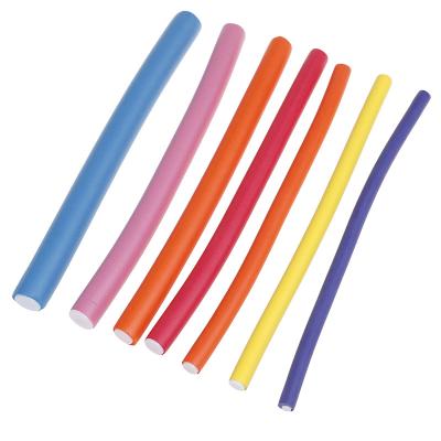 China Widely Hot Selling Sponge Curler Magic Soft Foam Flexible Air Hair Rollers Rods for sale