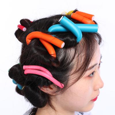 China Locks 10 Pcs / Spell Magic Hair Curlers Tools DIY Styling Rollers Sponge Hair Curling for sale