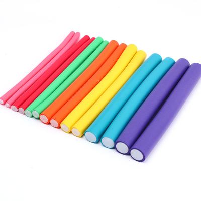 China Widely Hair Styling Products Curl Bar Wholesale Private Label Hair Stick Foam Hair Rollers For Girls for sale