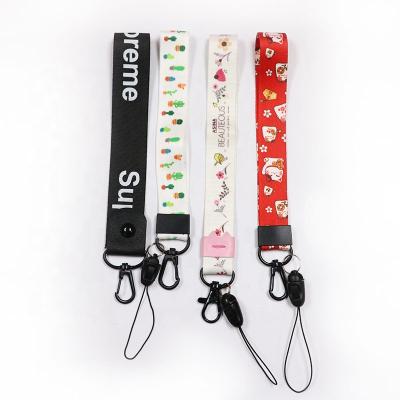 China 15mm/20mm/25mm Customized LOGO Cell Phone Lanyard Wrist Neck Strap With Colorful Cartoon Pattern Mobile Phone Security Strap Te koop