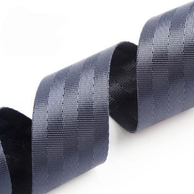 China 25/32/38 mm Sustainable Apparel Accessories Black Polyester Webbing Seat Belt Material Nylon Sewing Webbing Te koop