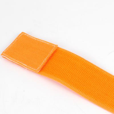 China Wholesale Sustainable 20 25 32 50 mmSoft Stretch Unnapped Elastic Loop Fastener Hook Loop Hook And Loop Te koop