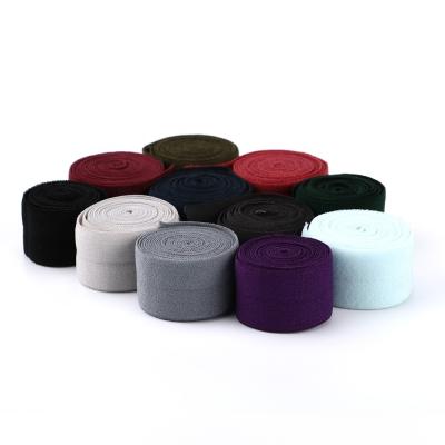 Chine Sustainable Design 22mm Floral Tops Printed Fold Over Elastic Ribbon For Hair Ties à vendre