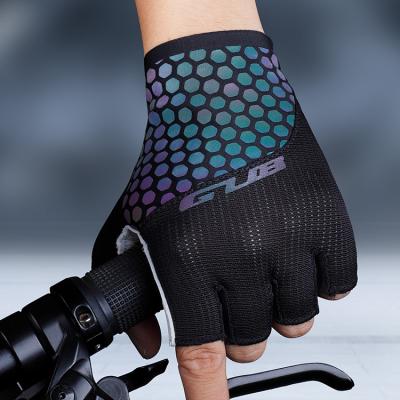 China S068 Unisex Bike Short Finger Gloves Outdoor Sports Cycling Glove Summer Half Finger Mountain Bike Riding Gloves for sale