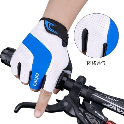 China Cycling Half Finger Cycling Gloves Unisex Non-slip Road Cycling Gloves for sale