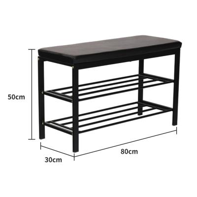 China (Size)Adjustable Single Household Items Entryway Shoe Rack Bench Storage Organizer for sale