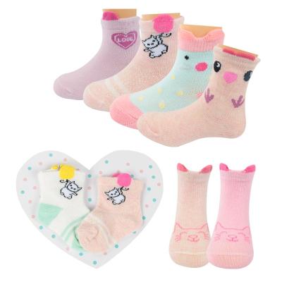 China Quality Cotton Socks Customized Happy Socks Baby Cotton High Quality Three-Dimensional Socks for sale