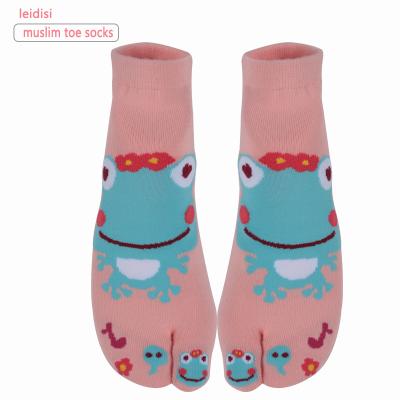 China Muslim Toe Socks Socks Manufacturer Custom Design Fashion Toe Socks For Women for sale