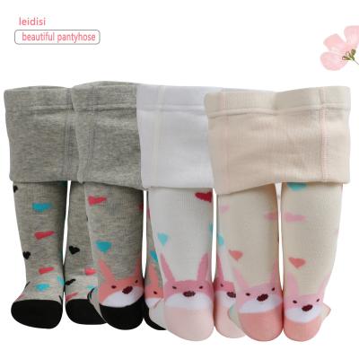 China New style baby cotton cute baby pantyhose and anti slip kids pantyhose,customized high quality cute baby tube pantyhose kids for sale