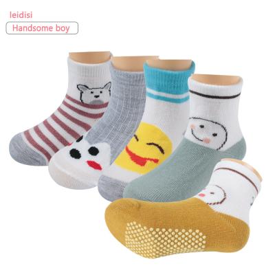 China Baby Socks Boys Autumn Hot Sale Children's Socks Cartoon Non-slip Socks Boy Socks for sale