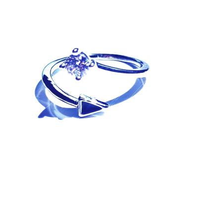 China CLASSIC micro set explosion ring hot selling silver fashion and simple universal personality female direct sales for sale