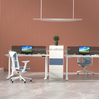 China (Size)Adjustable Extendable Durable Using Low Price Office Table Legs Stand Desk Frame Office Table Standing Frame for sale