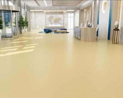 China 3.0mm 2m Width Vesicant Waterproof Vinyl Flooring Roll for sale