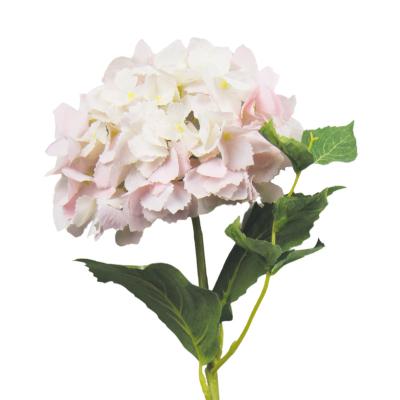 China Hot Selling Wholesale Dusty Rust Real Touch Artificial Hydrangea Flower Decorative Flowers Wedding Flowers for sale