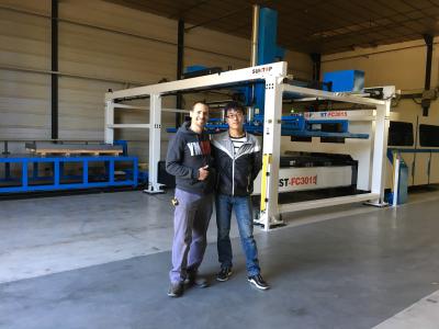 China High Power Fiber Laser Cutting Machine 1500*3000mm for sale