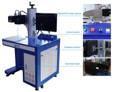 China Fiber 3D Laser Marking Machine / 3d Laser Engraving Machine For Metal for sale