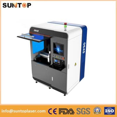 China Kleine CNC Lasersnijmachine/de Snijmachine van de Vezellaser voor Metaal Te koop