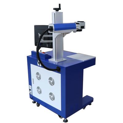 China 20w Fiber Laser Marking Machine For Metal Rings Tubes High Efficiency for sale