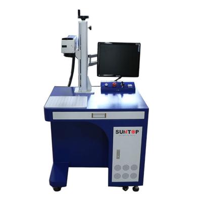 China Cnc 50w Fiber Laser Marking Machine For Stainless Steel Aluminium Deep Engraving for sale