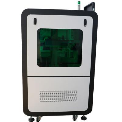 China Jewelry Fiber Laser Marking Machine Full Enclosed / Laser Marking Tools 100W for sale