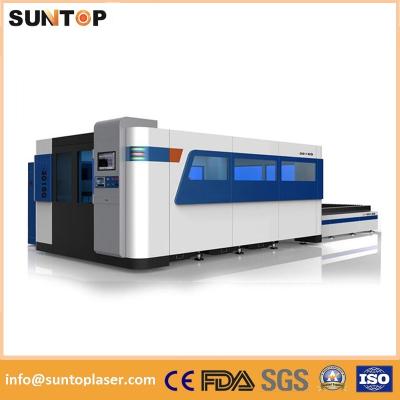 Cina Attrezzatura di alluminio 1500*3000mm di taglio della tagliatrice del laser della fibra/laser in vendita