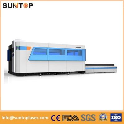 China 1000W Fiber Laser Metal Cutting Machine 1500*3000mm Size High Performance for sale