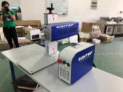 China Industrielle Laser-Markierungs-Maschinen-großer Arbeitsbereich 30W USA SYNARD ZUSAMMENHÄNGENDER Rf Laser zu verkaufen