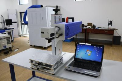 China Portable RF Metal Tube CO2 Laser Marking Machine For Leather Wood Engraving for sale