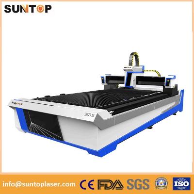 China máquina de corte 1500*6000mm do laser do CNC 2kW 380V 50HZ 60m cada minuto à venda