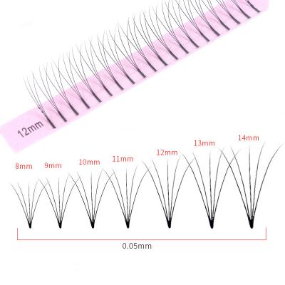 China High Quality Natural 3D Lash Quick Blooming Extension 2019 New Fan Wicks Volume Easy Lashes Eyelash Extension for sale