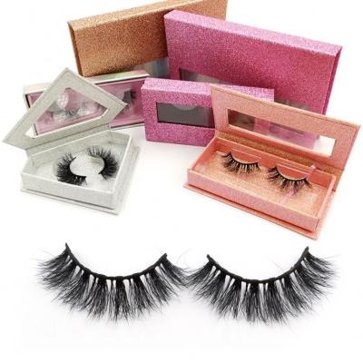 China Real 3d Mink Eyelashes Manufacturer Makeup Wispy Handmade Eyelashes False Natural 3d Mink Eyelashes With Custom OEM Strip Box for sale