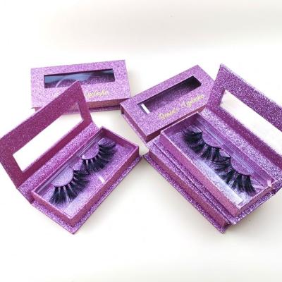 China 100% Hand Made Packing Box Natural Tapered New and Hot Free Sample 3d Mink Strip Eyelash Vendor With Best Seller for sale