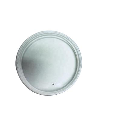 China Non Spill Customized Seal Up Bright Silver Aluminum Plastic Lid / Cap For Cream Jar for sale