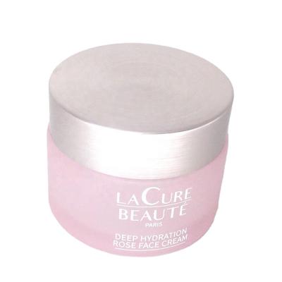 China Skin Care Cream Cosmetic Recycled Glass Jar For Cream for sale