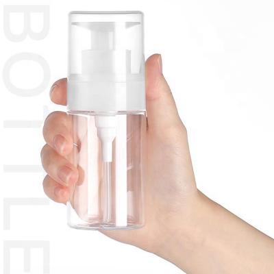 China BEAUTY PACKAGING 100ml PETG CURRENT Cosmetic Plastic Pressure Toner Bottle For Cleaning for sale