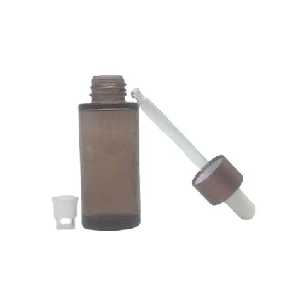 China 30ml dropper petg bottle cosmetic plastic essence main oil bottle for sale