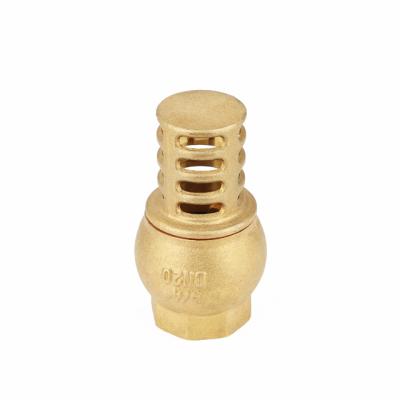 China ART.4011 General STA BSP F/F Threaded Forged Brass Check Foot Valve for sale