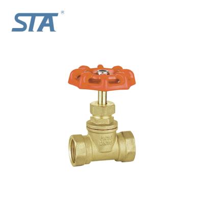 China ART.4013 STA China Manufacturer General Forged Brass Gate Valve for sale