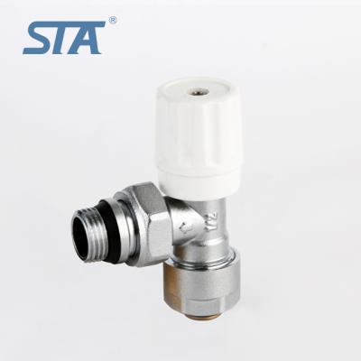 China Male thread general yuhuan manual suppliers china STA.6311 brass radiator valve for sale