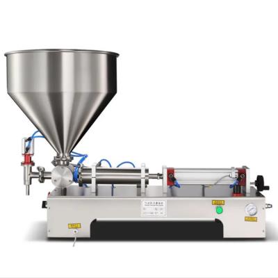 China Plastic Semi Automatic Small Cream Bottle Food Filling Machine Plastic Jar Liquid Paste Grease Pneumatic Filling Machine for sale