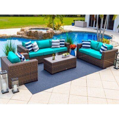 China Eco-freindly All Weather Rattan Garden Furniture Wicker Outdoor Rattan Sofa for sale