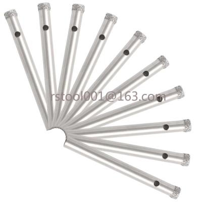 China 5/6mm Diamond Drill Bit Tile Glass Hole Saw, 5mm Diamond Coated Glass Marble Hole Saw Cutter Drill Bit, Tile Marble Granite Saw for sale