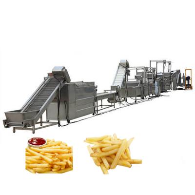 China Semi Automatic Factory Orangemech French Fries Machine French Fries Production Line for sale