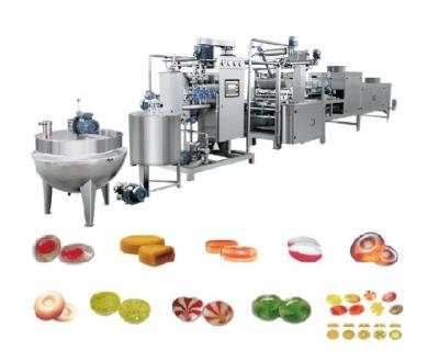 China Jelly Candy Maker Automatic Soft Gummy Candy Making Machine Factory Directly Candy Production Line Sugar Lollipop Candy Making Machine For Sale for sale