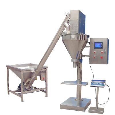 China Single head food powder filler machine for powder food, high precision filler machine for sale