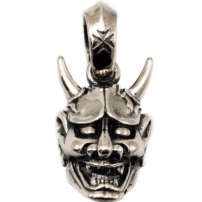 China Goth Punk Hip Hop Iced Out Style Retro S925 Sterling Silver Pendant Personality Hip Punk Hop Pendant Men's Fashion Jewelry for sale